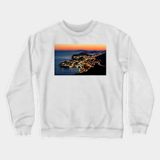 Night is coming over Dubrovnik Crewneck Sweatshirt